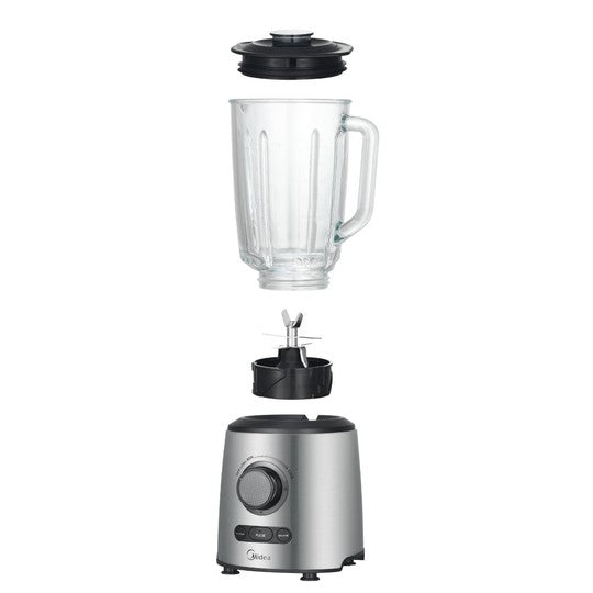 Licuadora de acero inoxidable 8 cuchillas y 1000W