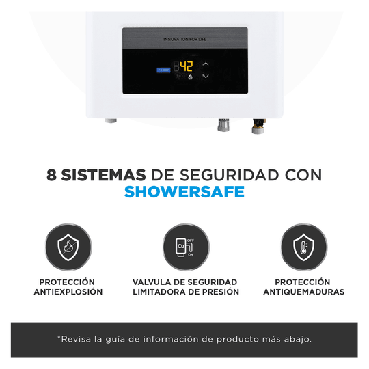 Calefont 13 Litros Tiro Forzado Gas Natural Midea