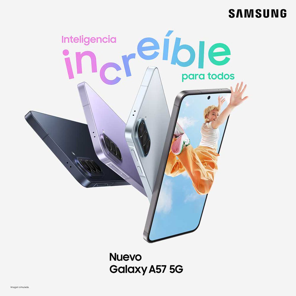 Celular Samsung Galaxy A57 256GB 6.7" Navy