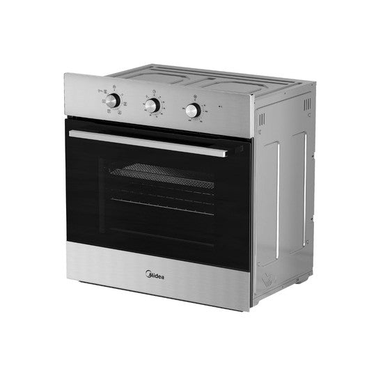Horno Empotrado Eléctrico Gris 67 lts