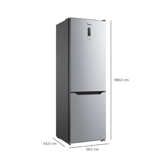 Refrigerador Bottom Freezer No Frost Light Silver 310 lts