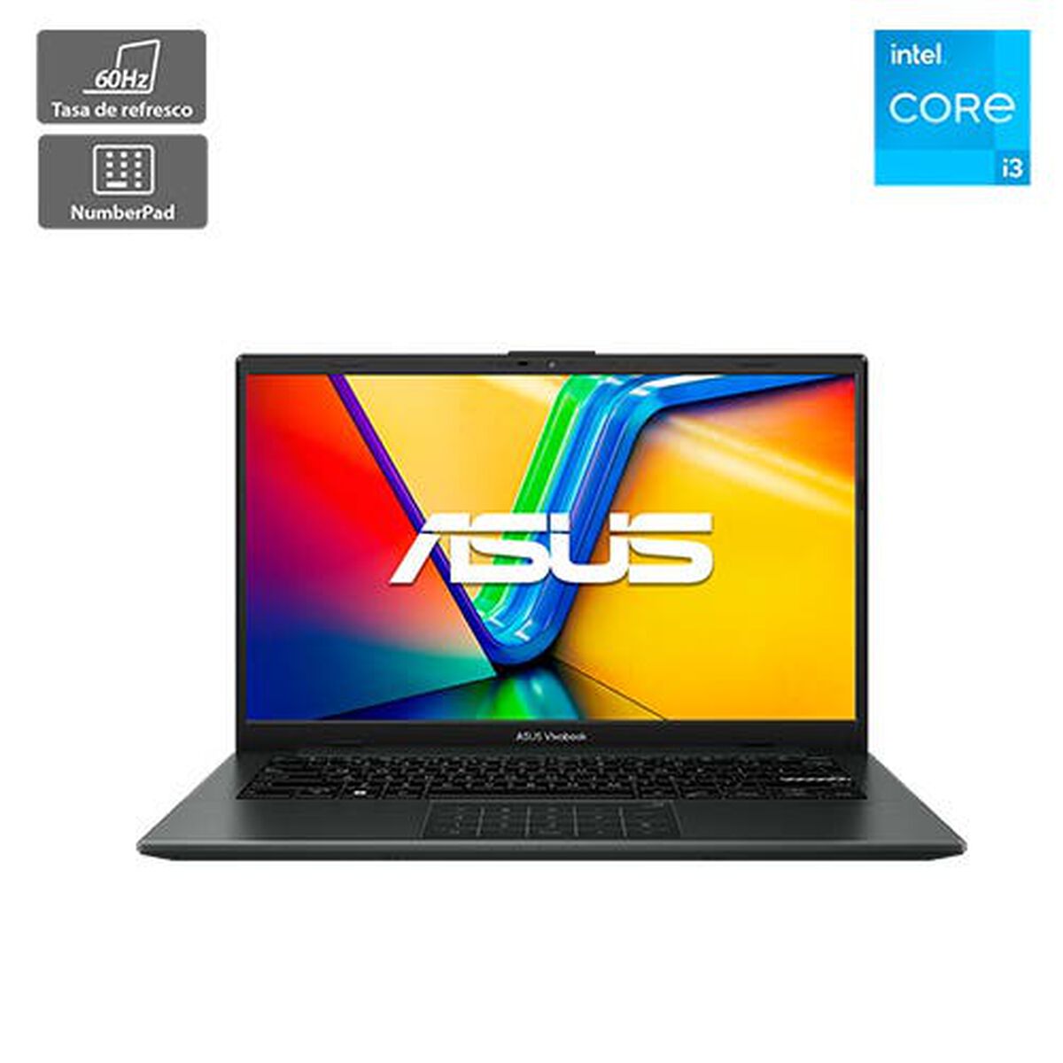 Notebook ASUS Vivobook Go 14 E1404GA-NK128W Core i3 8 GB RAM 256 GB SSD 14"