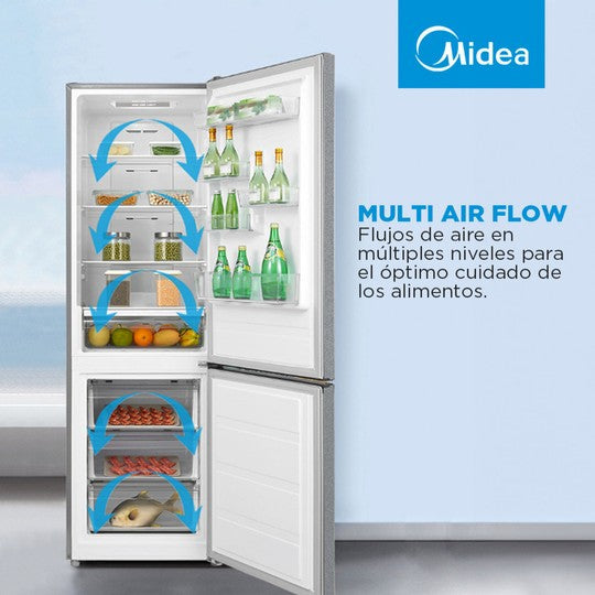 Refrigerador Bottom Freezer No Frost Light Silver 310 lts