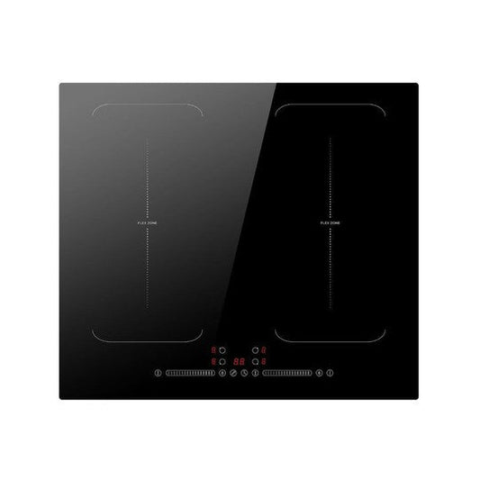 Encimera de Inducción de 4 Platos Negra