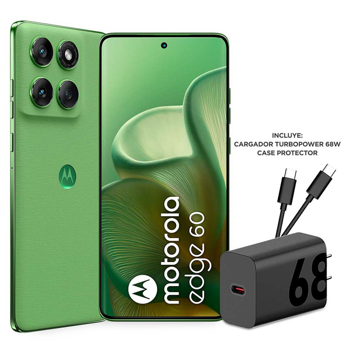 Celular Motorola Edge 60 5G 256GB 6,67" Verde