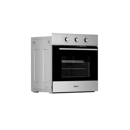 Horno Empotrado Eléctrico Gris 67 lts