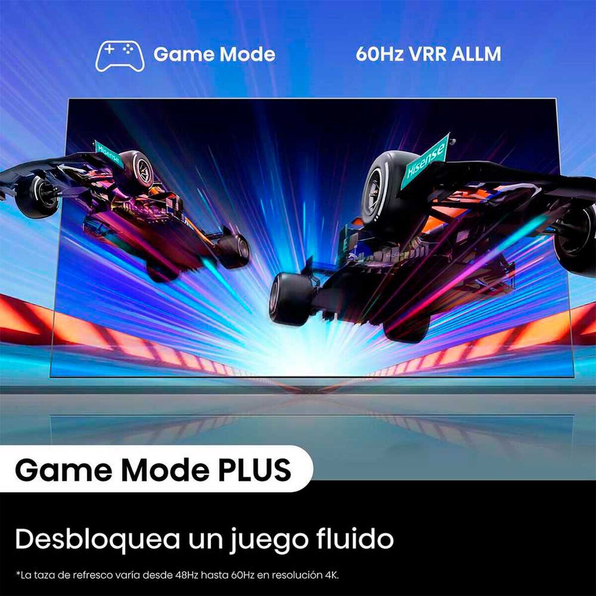 Smart TV LED 58" Hisense 4K UHD VIDAA 58A6N